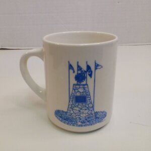 Fallen Firefighters Memorial Mug Linyi Silver Pheonix 4" Tall